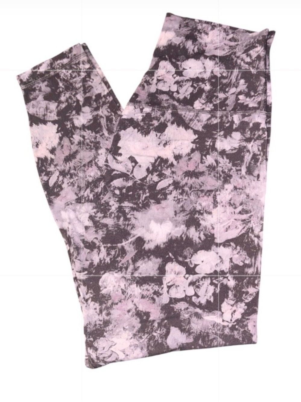 l Lululemon Align Pant II 25" Floral Illusion Ice Grey Multi